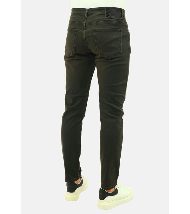 Mario Morato Jeans Herren Regular Fit - Herren Jeans Stretch - MMR-16 - Grün