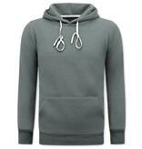 TopStar Home Suit Herren Erwachsene – Übergroßer Jogginganzug – Dick gewebt – Anthrazit