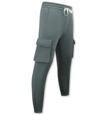 TopStar Home Suit Herren Erwachsene – Übergroßer Jogginganzug – Dick gewebt – Anthrazit
