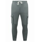 TopStar Home Suit Herren Erwachsene – Übergroßer Jogginganzug – Dick gewebt – Anthrazit