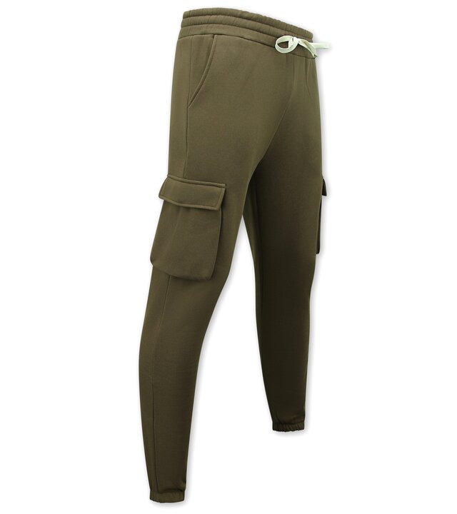 TopStar Herren-Trainingsanzüge für Erwachsene – Übergroßer Jogginganzug – Dick gewebt – Braun