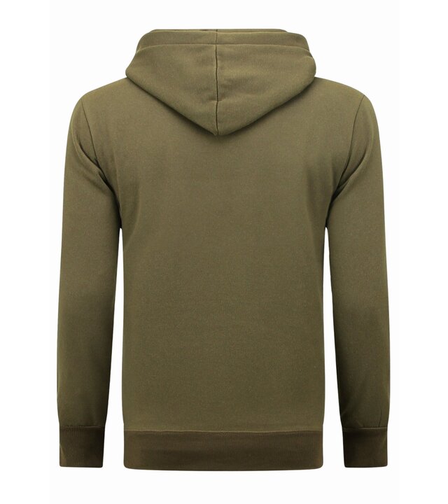 TopStar Herren-Trainingsanzüge für Erwachsene – Übergroßer Jogginganzug – Dick gewebt – Braun