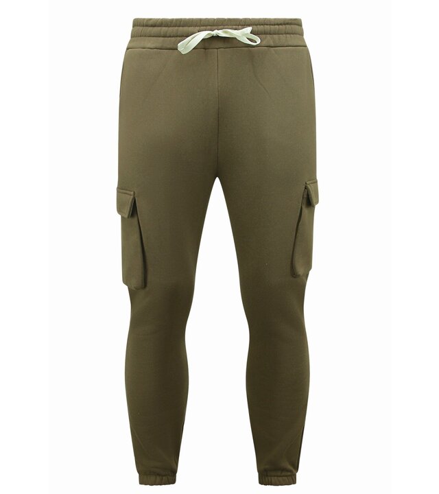 TopStar Herren-Trainingsanzüge für Erwachsene – Übergroßer Jogginganzug – Dick gewebt – Braun