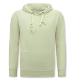 TopStar Trainingsanzug Herren – Übergroßer Jogginganzug – Dick gewebt – Beige
