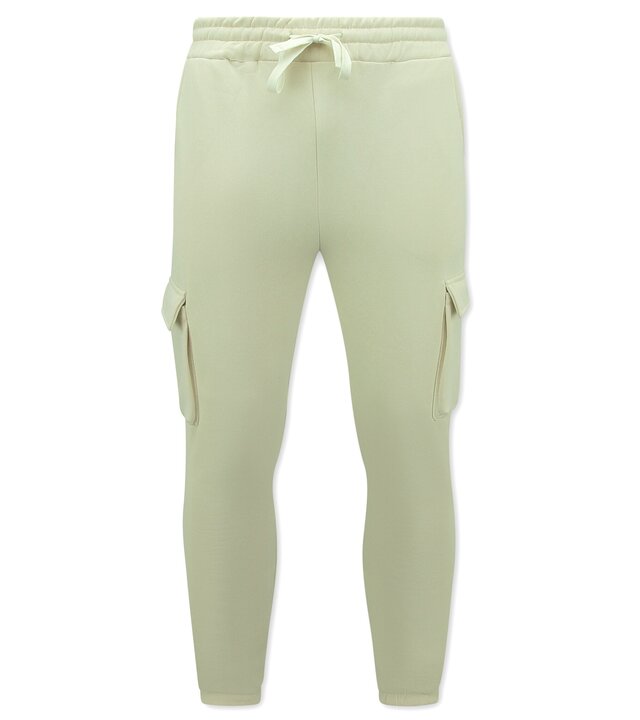 TopStar Trainingsanzug Herren – Übergroßer Jogginganzug – Dick gewebt – Beige