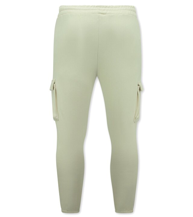 TopStar Trainingsanzug Herren – Übergroßer Jogginganzug – Dick gewebt – Beige