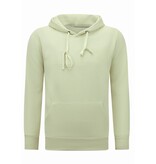 TopStar Trainingsanzug Herren – Übergroßer Jogginganzug – Dick gewebt – Beige