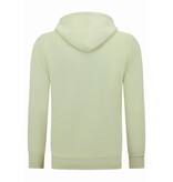 TopStar Trainingsanzug Herren – Übergroßer Jogginganzug – Dick gewebt – Beige
