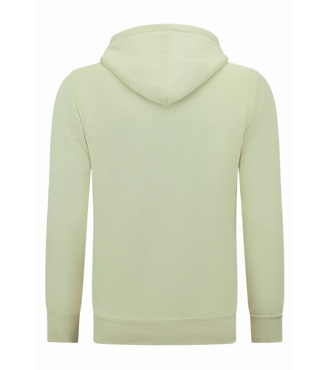 TopStar Trainingsanzug Herren – Übergroßer Jogginganzug – Dick gewebt – Beige