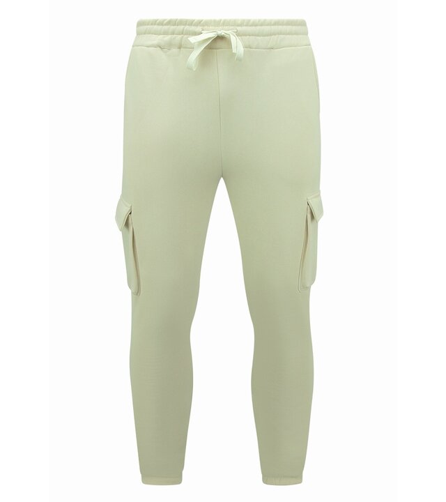 TopStar Trainingsanzug Herren – Übergroßer Jogginganzug – Dick gewebt – Beige
