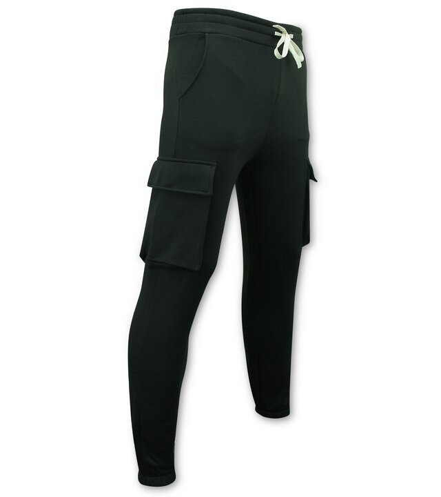 TopStar Jogginganzug Herren – Übergroßer Hausanzug – Dick gewebt – Schwarz