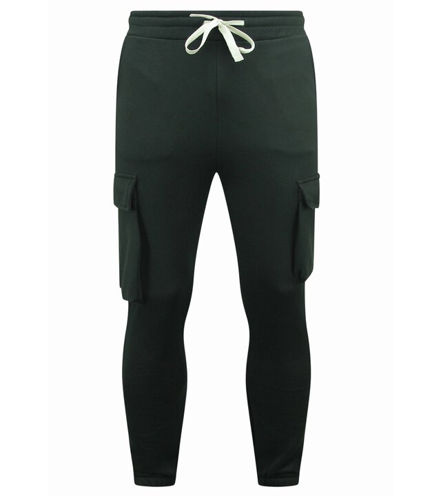 TopStar Jogginganzug Herren – Übergroßer Hausanzug – Dick gewebt – Schwarz