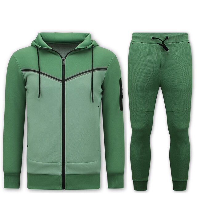 TopStar Herren-Trainingsanzug – Jogginganzug Herren Erwachsene – 147 – Grün