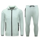 TopStar Trainingsanzug Herren – Hausanzug für Herren – 148 – Weiß TopStar Trainingsanzug Herren – Hausanzug für Herren – 148 – Weiß