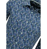 Bread & Buttons Bluse Herren Erwachsene - Herrenhemd Slim Fit - Blau