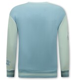 Enos Baseballweste Herren – Collegeweste – 903 – Blau