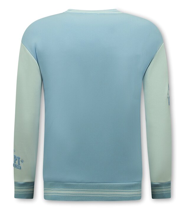 Enos Baseballweste Herren – Collegeweste – 903 – Blau