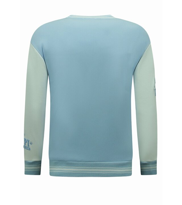 Enos Baseballweste Herren – Collegeweste – 903 – Blau