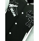 Enos Varsity Vest Herren – Baseballjacke – 903 – Schwarz Enos Varsity Vest Herren – Baseballjacke – 903 – Schwarz