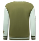 Enos Baseballjacke - Collegejacke Herren - 903 - Braun