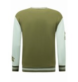 Enos Baseballjacke - Collegejacke Herren - 903 - Braun