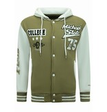 Enos College-Weste mit Kapuze – 905 – Braun Enos College-Weste mit Kapuze – 905 – Braun