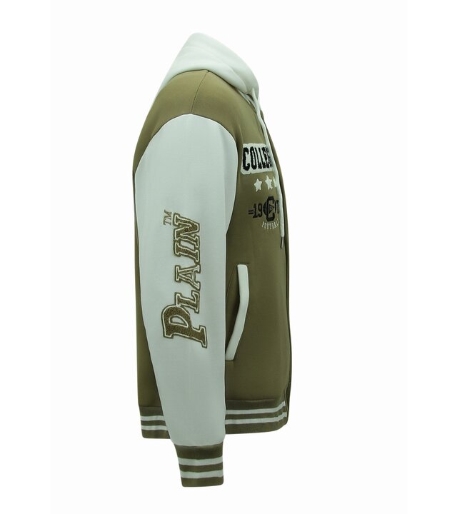 Enos College-Weste mit Kapuze – 905 – Braun