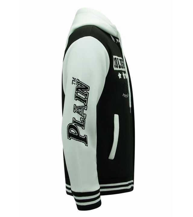 Enos College-Weste mit Kapuze – 905 – Schwarz