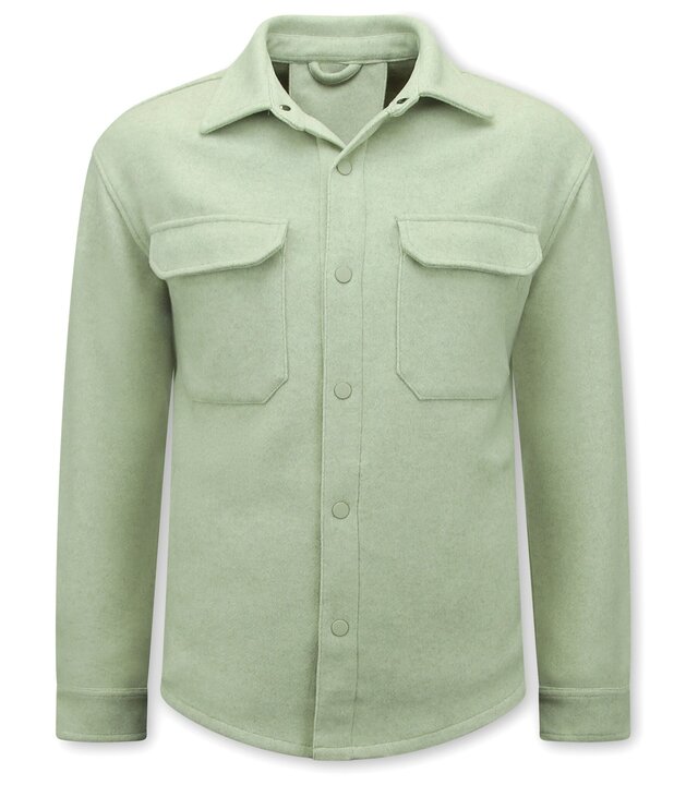 Enos Herren-Overshirt mit Taschen – 501 – Beige