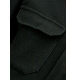 Enos Herren-Flanell-Overshirt mit Taschen – 501 – Schwarz