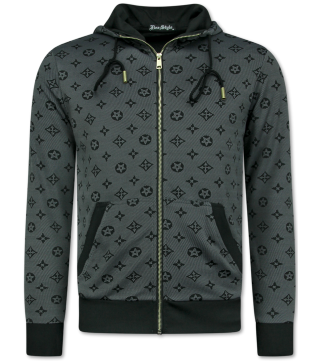 TopStar Trainingsanzug Herren - Jogginganzug Herren Erwachsene - Heimanzug Herren - Twinset - 5036 - Grau