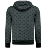 TopStar Trainingsanzug Herren - Jogginganzug Herren Erwachsene - Heimanzug Herren - Twinset - 5036 - Grau