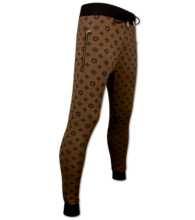 TopStar Twinset - Trainingsanzug Herren - Jogginganzug Herren Erwachsene - Heimanzug Herren - 5036 - Braun