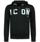 TopStar ICON Trainingsanzug Herren - Jogginganzug Erwachsene - Heimanzug - Set Herren - 11677 - Schwarz