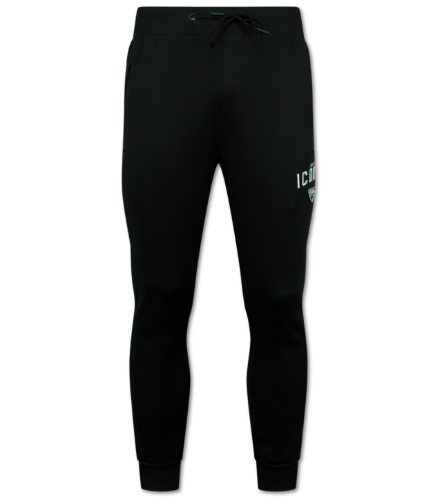 TopStar ICON Trainingsanzug Herren - Jogginganzug Erwachsene - Heimanzug - Set Herren - 11677 - Schwarz