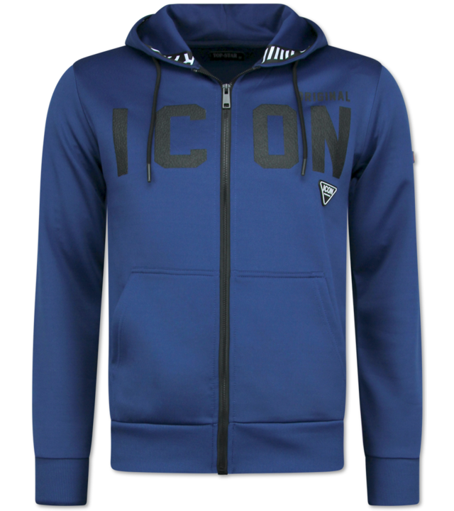 TopStar ICON Home Suit Herren - Trainingsanzug Erwachsene - Jogginganzug Herren - Set Herren - 11677 - Blau