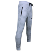 TopStar ICON Twinset - Trainingsanzüge Herren - Jogginganzug Herren Erwachsene - Heimanzug - 3790 - Weiß