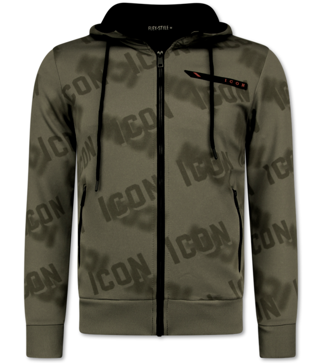 TopStar ICON Twinset - Jogginganzug Herren Erwachsene - Trainingsanzüge Herren - Heimanzug - 3790 - Grau