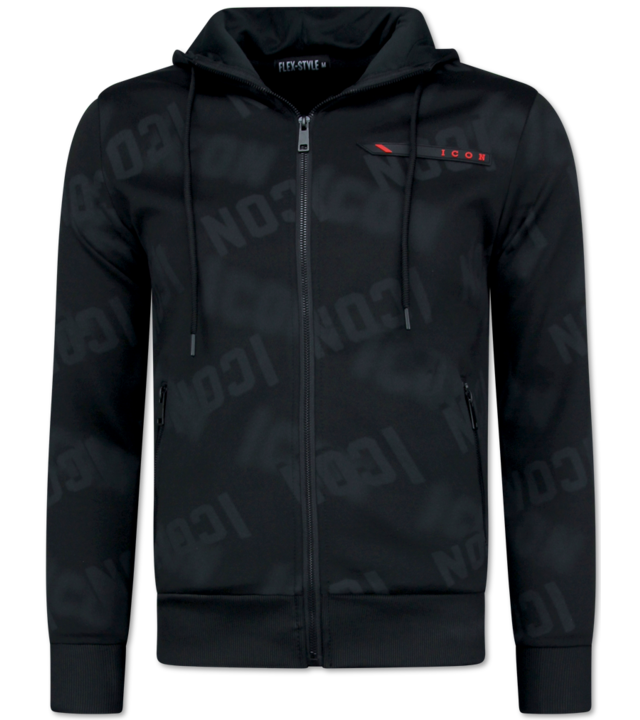 TopStar ICON Jogginganzug Herren - Trainingsanzüge Herren - Trainingsanzug Herren - 3790 - Schwarz