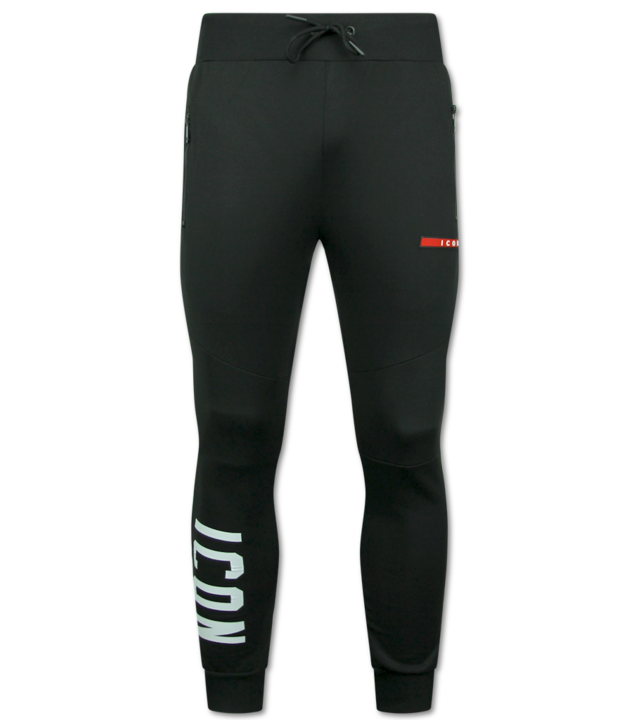 TopStar Trainingsanzug ICON - Jogginganzug Herren - Heimanzug Herren Erwachsene - 3877 - Schwarz