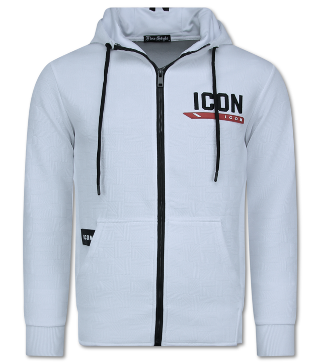 TopStar Home suit ICON - Trainingsanzug Herren - Jogginganzug Herren Erwachsene - 3877 - Weiß