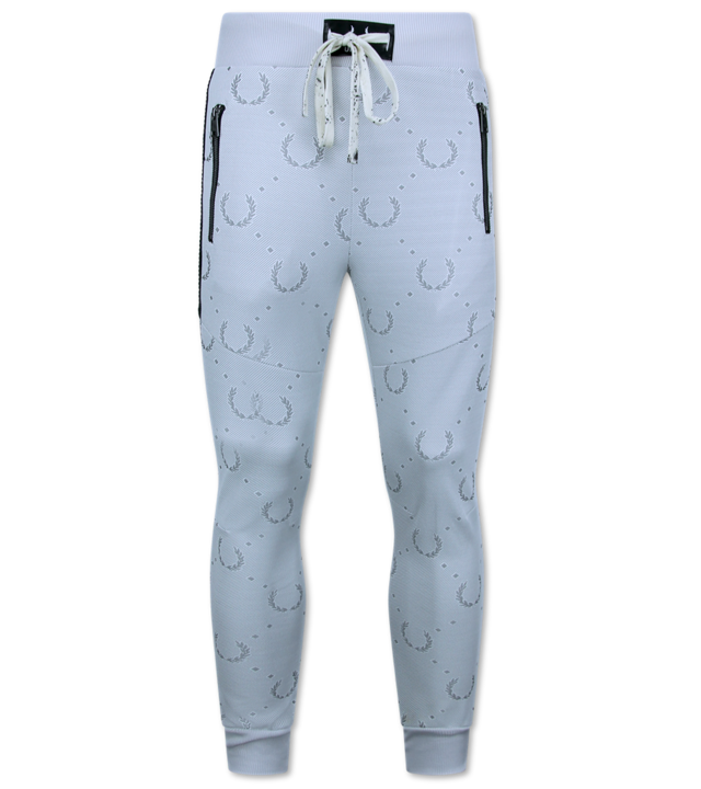 TopStar Jogginganzug Erwachsene - Trainingsanzug Herren - Twinset Herren - 3955 - Weiß