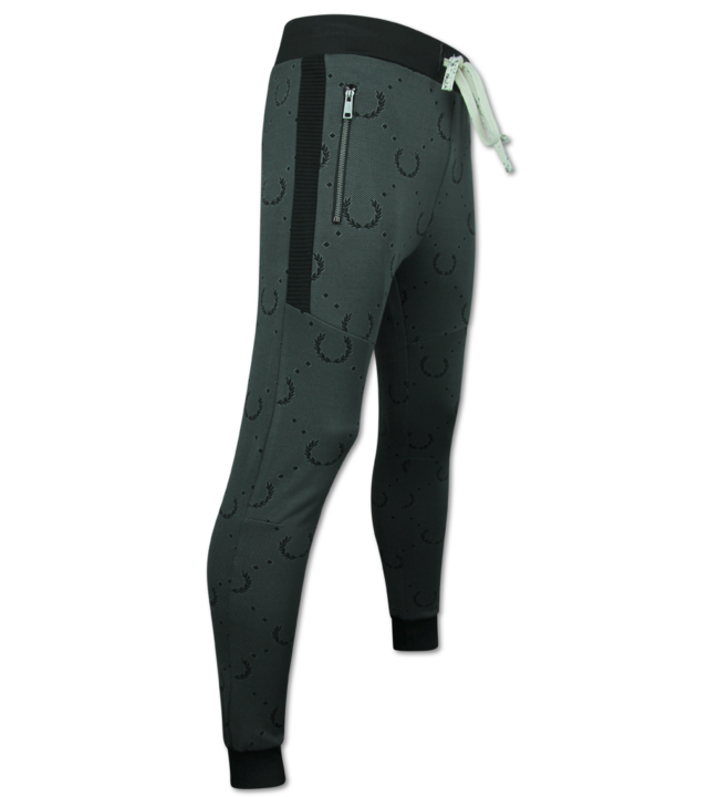 TopStar Trainingsanzug Herren - Heimanzug für Herren - Jogginganzug Erwachsene - Twinset - 3955 - Grau