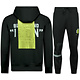 ICON Hoodie Gold Print - Jogginganzug Herren Erwachsene - Trainingsanzüge Herren - 3789 - Schwarz