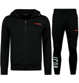 TopStar ICON Trainingsanzüge - Jogginganzüge Herren - Heimanzüge Herren Erwachsene - 11759 - Schwarz