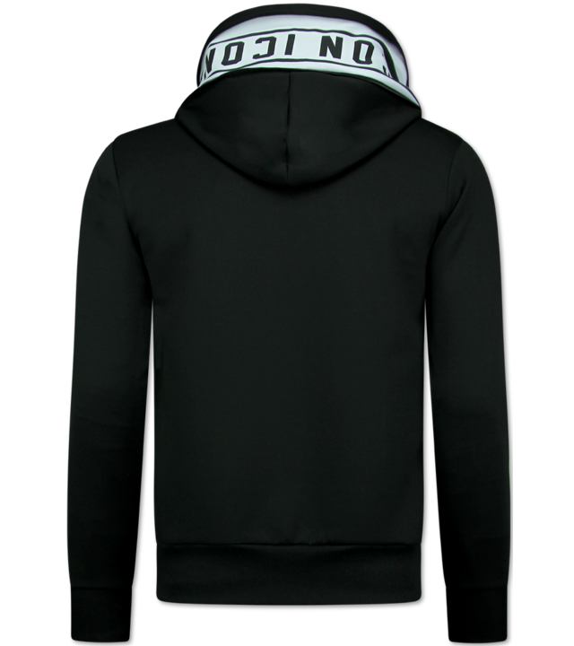 TopStar ICON Trainingsanzüge - Jogginganzüge Herren - Heimanzüge Herren Erwachsene - 11759 - Schwarz