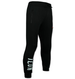 TopStar ICON Jogginganzüge Herren - Trainingsanzüge - Heimanzüge Herren Erwachsene - 11759 - Weiß/Schwarz