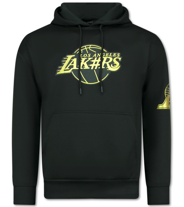 TopStar Lakers Jogginganzug Herren - Lakers Trainingsanzüge Herren - Heimanzug Herren Erwachsene - 3793 - Schwarz/Gold