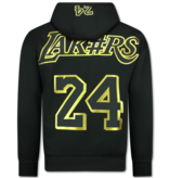 TopStar Lakers Jogginganzug Herren - Lakers Trainingsanzüge Herren - Heimanzug Herren Erwachsene - 3793 - Schwarz/Gold