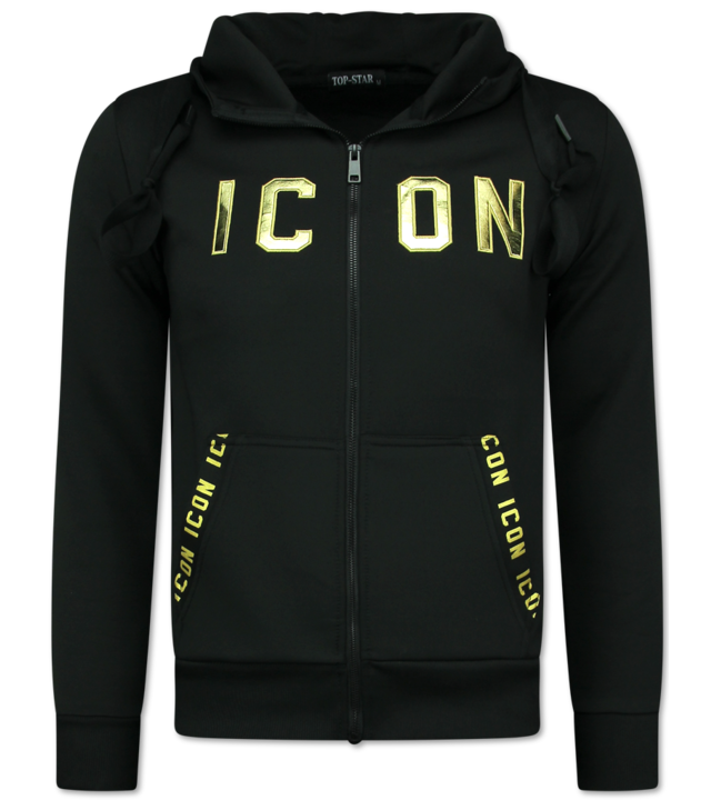 TopStar Jogginganzug ICON - Trainingsanzüge Herren - ICON Heimanzug Herren - 11575 - Schwarz/Gold